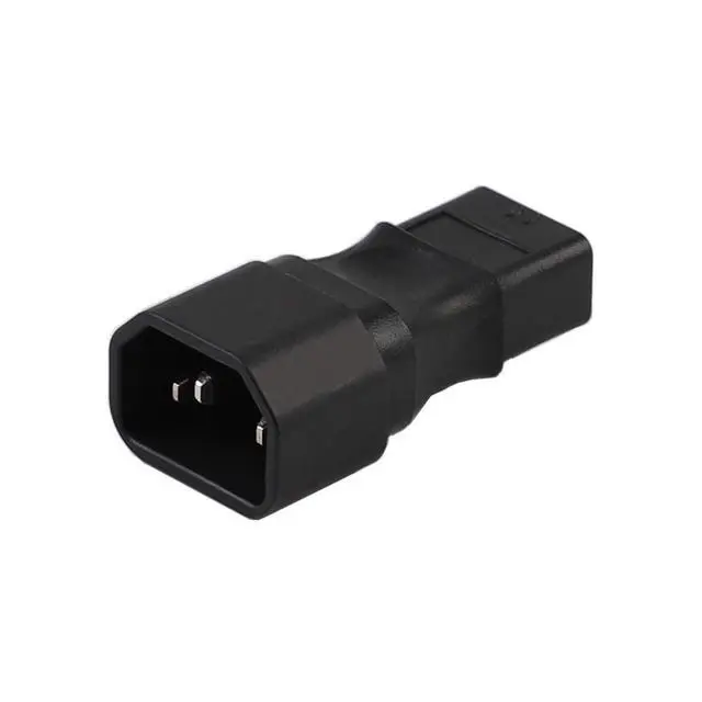 Alt view image 2 of 5 - IEC 320 C14 Male to C9 Power Adapter, IEC 3-Prong Male to 2-Prong C9 Replacement Ac Adapter for Roland, Revox & Marantz and Older Audio Devices.