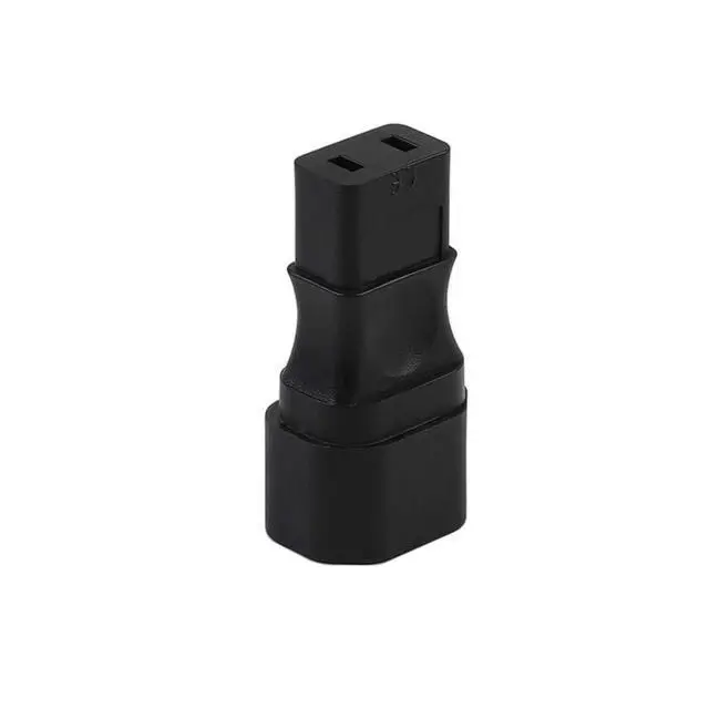 Alt view image 3 of 5 - IEC 320 C14 Male to C9 Power Adapter, IEC 3-Prong Male to 2-Prong C9 Replacement Ac Adapter for Roland, Revox & Marantz and Older Audio Devices.