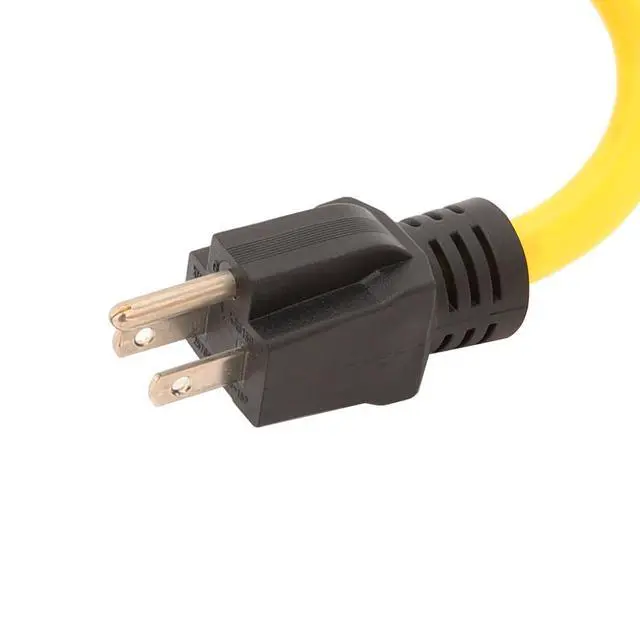 Alt view image 5 of 5 - Nema 5-15P to L5-30R Household 15A to 30A Generator Adapter Cord, Generator 30 Amp to 15Amp Household Adapter Cable, Heavy Duty STW 10AWG Length= 1Foot