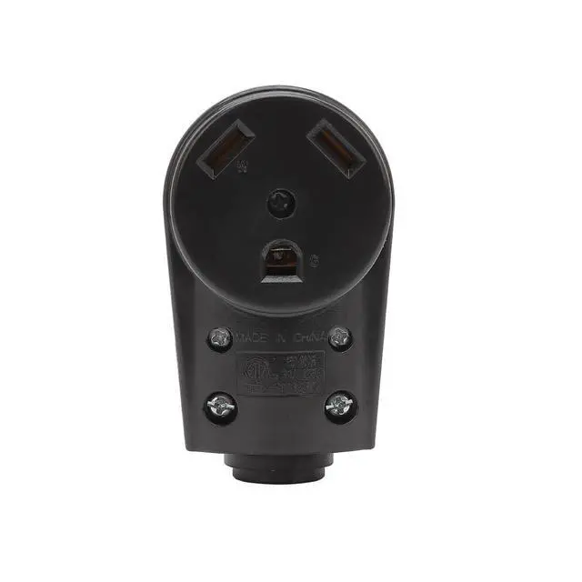 Alt view image 3 of 5 - Nema TT-30R 30Amp 125V Female Socket Heavy Duty RV Replacement Socket for Camper Trailer Extension Power Cord. 30A 125V Camper Trailer AC Receptacle