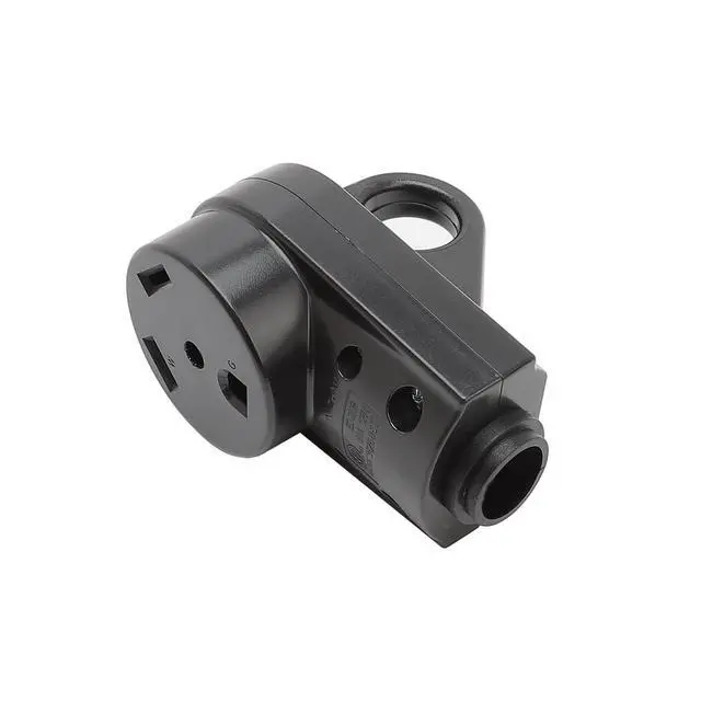 Alt view image 4 of 5 - Nema TT-30R 30Amp 125V Female Socket Heavy Duty RV Replacement Socket for Camper Trailer Extension Power Cord. 30A 125V Camper Trailer AC Receptacle