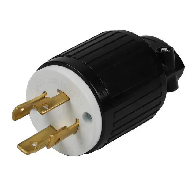 Main image of Nema L14-30P 30A 125/250V 3 Pole 4 Wire Industrial Grade Locking Male Plug, Industrial Twist Lock L14-30 30-Amp Locking Plug. LK-6431