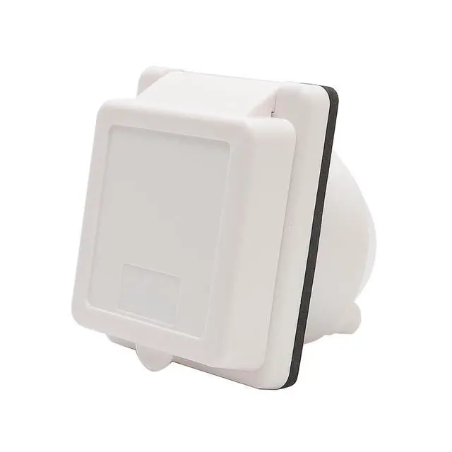 Alt view image 4 of 5 - 30Amp RV Power Inlet Box Nema L5-30P 30A Camper RV Power Inlet, 30A 125V Marine Shore Twist Lock Power Inlet for Camper RV, with Cover Cap White
