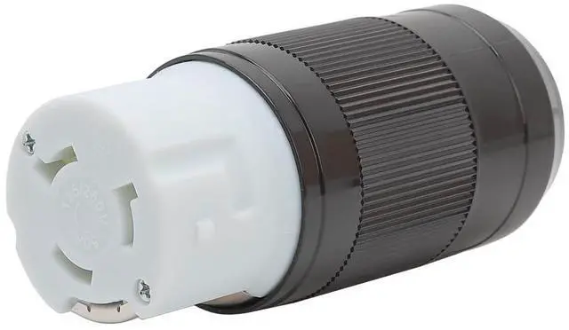 Main image of 50Amp Marine Shore Replacement Twist Locking Connector (NEMA SS2-50R) 3 P 4 Wire Grounding,50A 125V/ 250V. RV Marine Twist Lock 50A Power Receptacle.