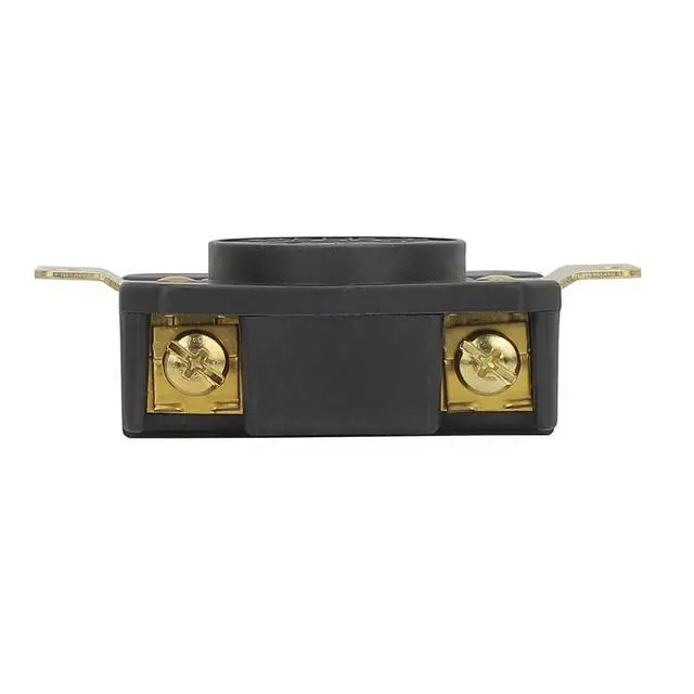 Alt view image 6 of 6 - Nema L16-20R 20A 480V 3 Pole 4 Wire Industrial Grade Locking Female Receptacle Connector, Industrial Twist Lock L16-20 20-Amp Generator Receptacle. LK-2424F