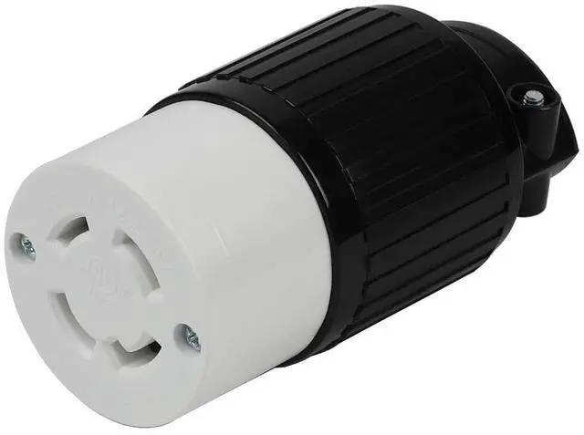 Main image of Nema L14-30R 30A 125/250V 3 Pole 4 Wire Industrial Grade Locking Female Receptacle Connector, Industrial Twist Lock L14-30 30-AmpTwist Lock Socket. LK-7431