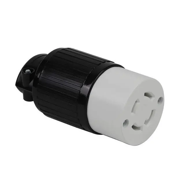 Alt view image 2 of 6 - Nema L14-30R 30A 125/250V 3 Pole 4 Wire Industrial Grade Locking Female Receptacle Connector, Industrial Twist Lock L14-30 30-AmpTwist Lock Socket. LK-7431
