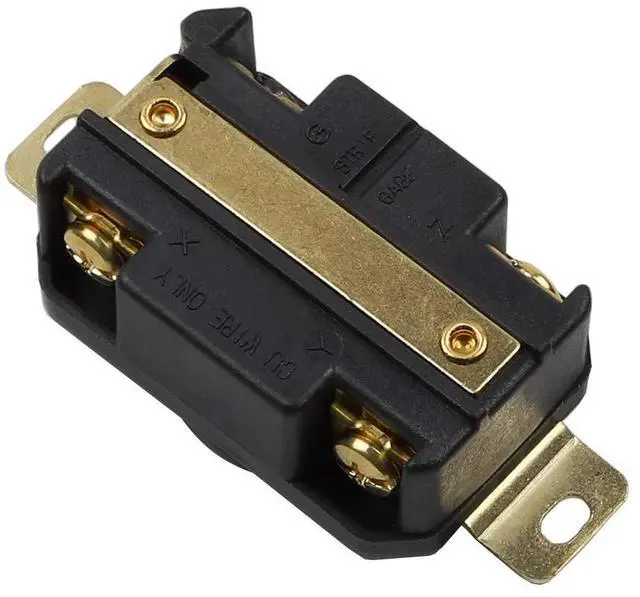 Alt view image 5 of 5 - Nema L17-30R 30A 600V 3 Pole 4 Wire Industrial Grade Locking Female Receptacle Connector, Industrial Twist Lock L17-30R 30-Amp 600V Generator Receptacle. LK-2436F