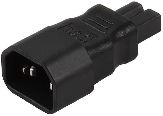 Main image of IEC C14 to Polarized C7 AC Power Adapter, IEC 3-Prong Male to Figure 8 Female Polarized AC Adapter, Polarized Adapter Replacement for Vizio LED TV etc