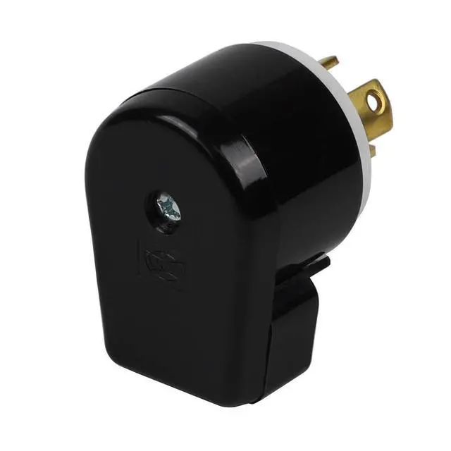 Alt view image 4 of 5 - Right angled Nema L7-15P 15A/277V 2 Pole 3 Wire Industrial Grade Locking Male Plug, Industrial Twist Lock L7-15 15-Amp/277-Volt 12 Directions Adjustable AC Plug. LK-6313T