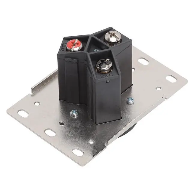Alt view image 4 of 5 - NEMA 10-50R 50 Amps 125/250V 2 Pole 3 Wire Flush Mounting Receptacle, ETL Listed Straight Blade Power Outlet for Welder/Generator, Heavy Duty Industrial Grade, Grounding