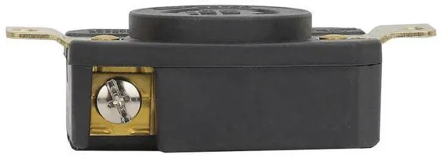 Alt view image 6 of 6 - Nema L5-20R 20A 125V 2 Pole 3 Wire Industrial Grade Locking Female Receptacle Connector, Industrial Twist Lock L5-20 20-Amp Generator Receptacle. LK-2321F
