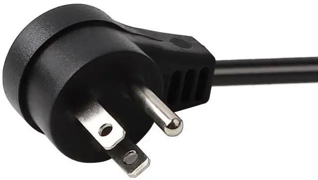 Alt view image 4 of 5 - Bulit ECO Right Angle 14AWG 1Foot NEMA 5-15P to 5-15/20R Power Cable, 15A to 20A, UL Listed T-Blade Adapter
