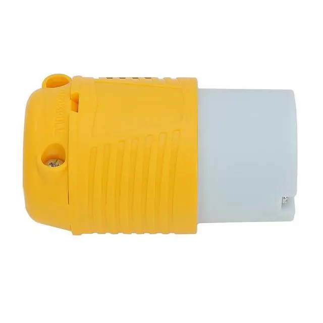 Alt view image 5 of 6 - Nema L5-20R 20 Amp 125 Volt Connector, L5-20 Locking Power Cord Connector 2P 3W, Locking Plug, Industrial Grade DIY Twist-Lock Cord Female Plug