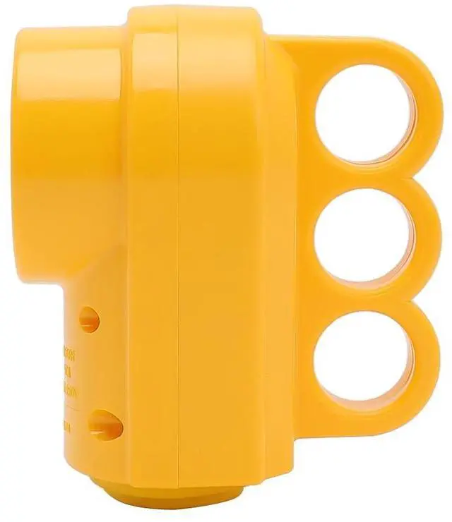 Alt view image 4 of 6 - Nema 14-50R 50 Amp Heavy Duty Dryer Replacement Socket, Nema 14-50R Female, 50AMP Replacement Power Plug For Dryers, 50A 125V 250V Socket with Handle yellow