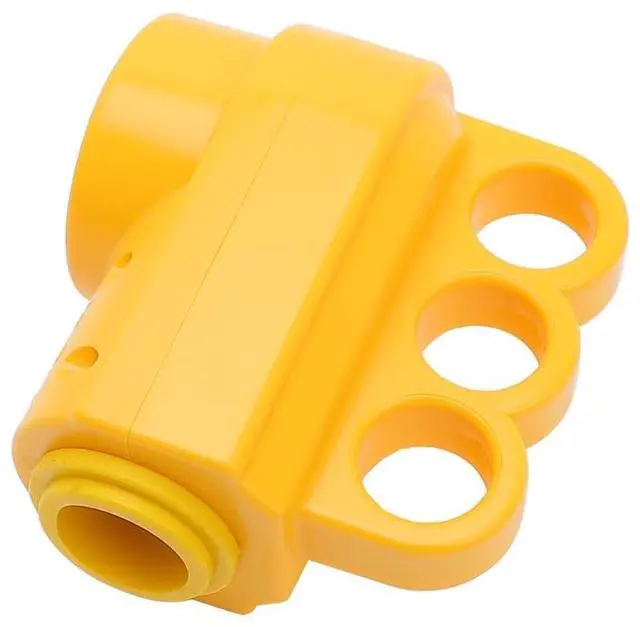 Alt view image 6 of 6 - Nema 14-50R 50 Amp Heavy Duty Dryer Replacement Socket, Nema 14-50R Female, 50AMP Replacement Power Plug For Dryers, 50A 125V 250V Socket with Handle yellow