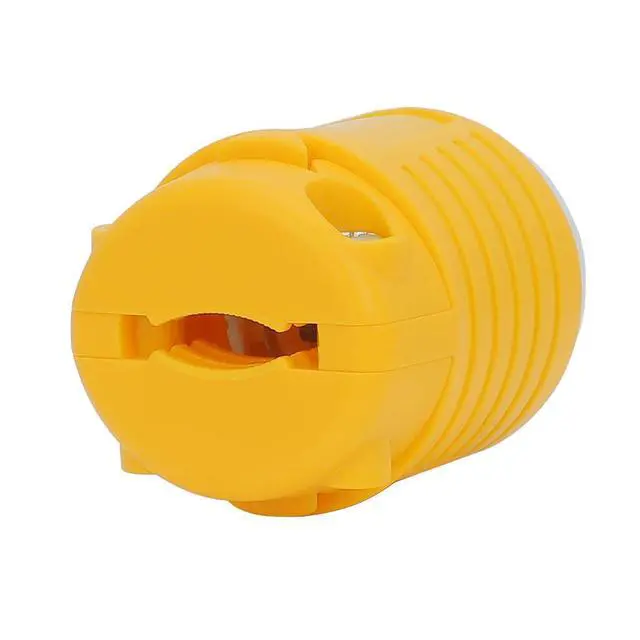 Alt view image 5 of 5 - USA 3-Prong Male AC Plug, ETL Nema 5-15P 3 Pole Straight Blade DIY Rewirable, 15A 125V USA 3Pin Connector, Nema 5-15 Male US 3Pole AC Power Plug, Yellow