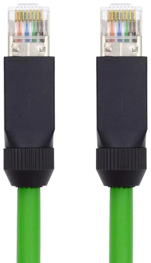 Alt view image 2 of 7 - High Flex Robotic RJ45 Cat6 Ethernet Network LAN Cable Patch Cord 1000Mbps for Router Automation 5M