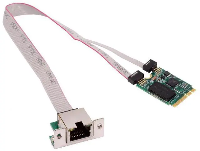 Main image of RJ45 2.5Gbps 2500Mbps to A+E-Key 2230 NGFF 1000Mbps GBE Gigabit Ethernet Network LAN Cable Adapter for Desktop Motherboard