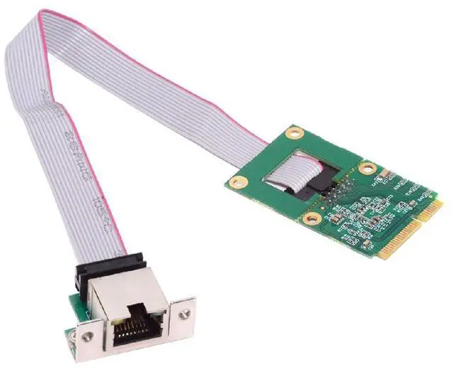 Main image of RJ45 2.5Gbps 2500Mbps to Mini PCI-E PCI Express 1000Mbps GBE Gigabit Ethernet Network LAN Cable Adapter for Desktop Motherboard