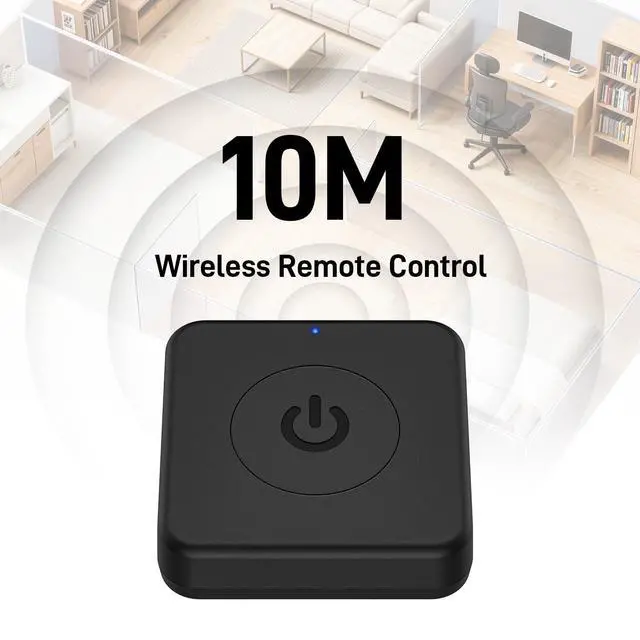 Alt view image 4 of 5 - Wireless PC Power Button, Remote PC Power Switch for PC ON/Off, USB 2.0 Powered for Computer Motherboard