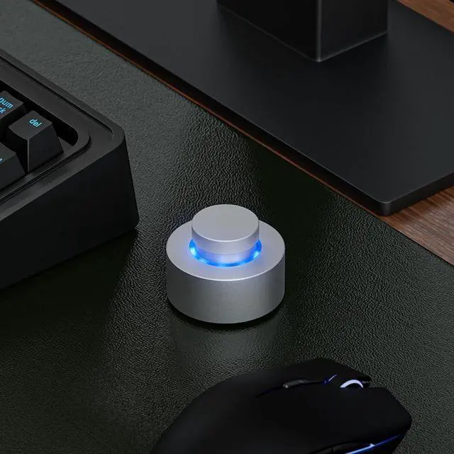 Alt view image 6 of 6 - Remote PC Power Switch, Desktop ON Off Power Button PC, Wireless PC Power Button for Computer Motherboard (Silver)