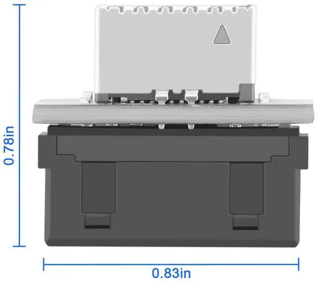 Alt view image 5 of 5 - 2 Pack USB 3.0 to USB 3.1 Gen 2 Header Adapter Front Panel Connector Motherboard 19 Pin 20Pin to USB 3.2 Gen 1 20-Pin Type E Key-A Adapter