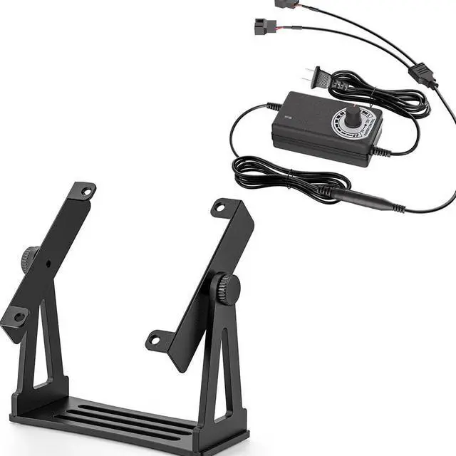 Main image of PC Fan Speed Controller with Power Supply, Aluminum PC Fan Stand