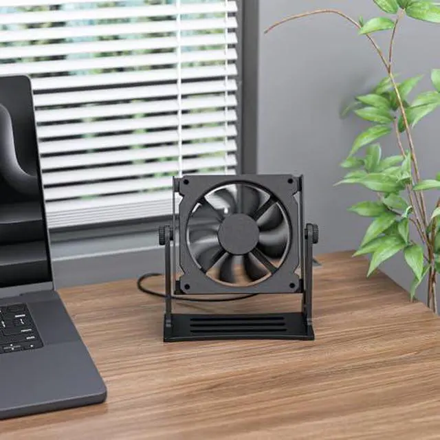 Alt view image 7 of 7 - Aluminum PC Fan Stand, PC Fan Speed Controller