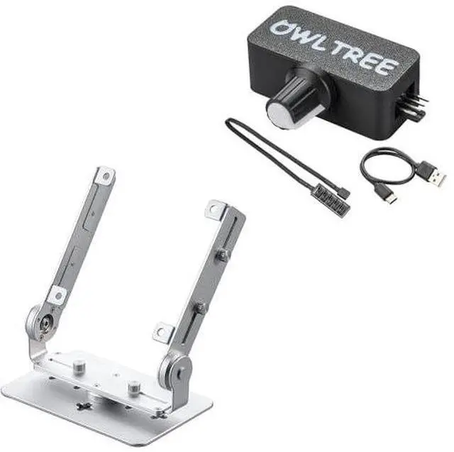 Main image of PC Fan Speed Controller, Aluminum PC Fan Stand Mount