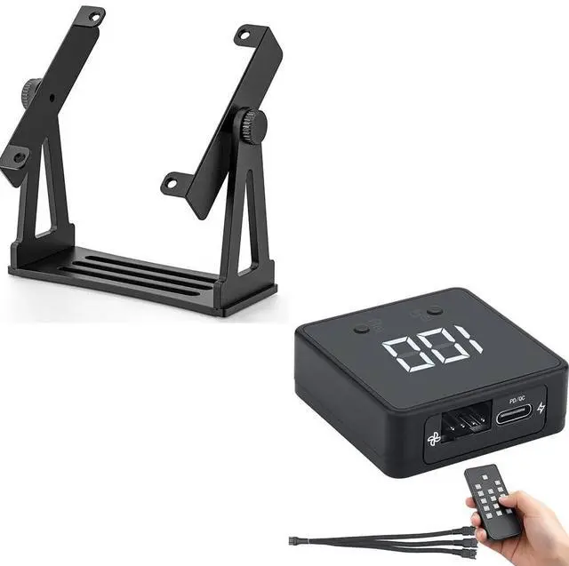 Main image of Remote PC Fan Speed Controller, Aluminun PC Fan Stand