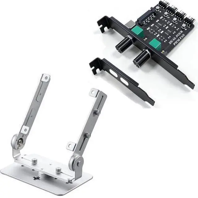 Main image of PC Fan Speed Controller, Aluminum PC Fan Stand Mount