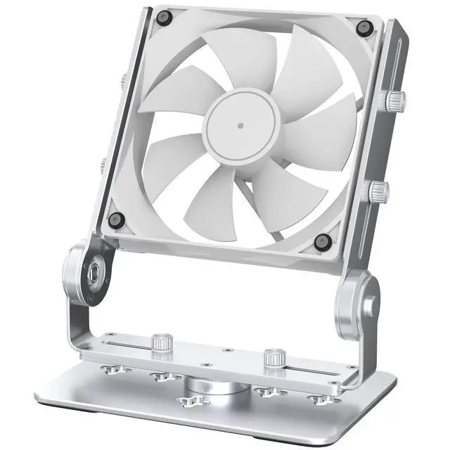 Alt view image 3 of 7 - PC Fan Speed Controller, Aluminum PC Fan Stand Mount