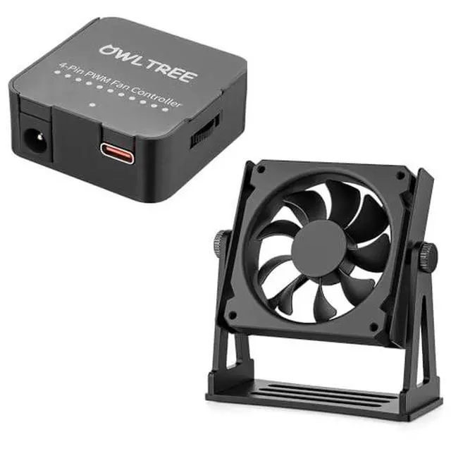 Main image of PWM Fan Speed Controlller and Aluminum PC Fan Stand