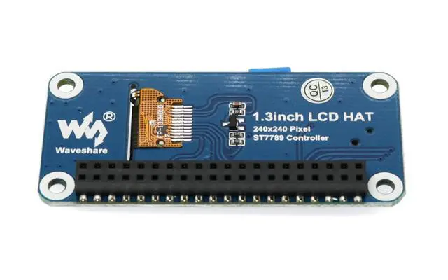 Alt view image 5 of 6 - 1.3inch IPS LCD HAT for Raspberry Pi, 240x240 SPI Display Module