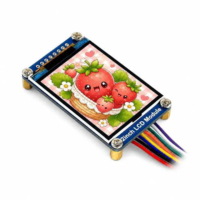 Main image of 2inch IPS LCD Module, 240x320 SPI Color Display for Development