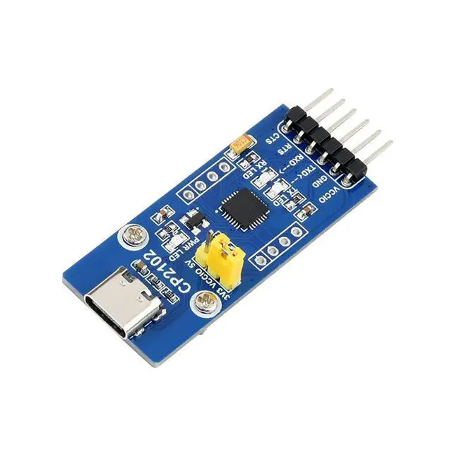 Alt view image 3 of 7 - CP2102 USB to UART (TTL) Communication Converter Module, Compatible with 3.3V Logic Level, USB-C Connector