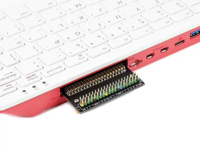 Alt view image 3 of 7 - GPIO Header Adapter for Raspberry Pi 400 Interface Extension