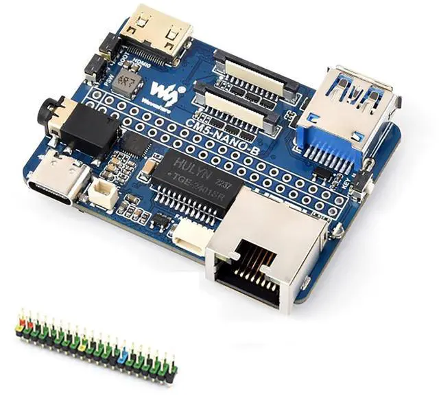 Main image of Nano Base Board (B) for Raspberry Pi CM5 | Compact Compute Module 5 Base Board | Same Size as CM5 | Multi-Interface Design | Ideal for Evaluation & Integration