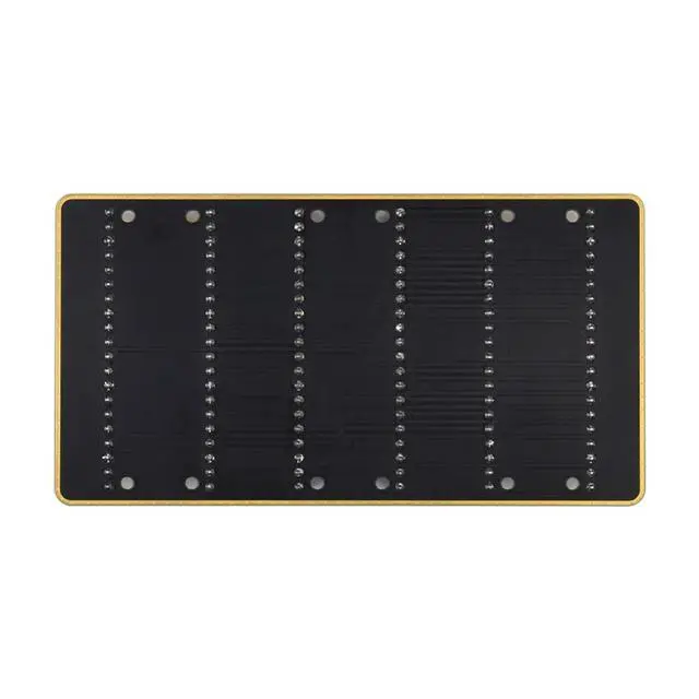 Alt view image 3 of 7 - Dual GPIO Expander for Raspberry Pi Pico Board, Two Sets of Male Headers for Directly Connecting Expansion Modules