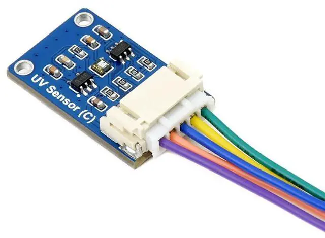 Main image of Digital LTR390-UV Ultraviolet Sensor Module (C), Direct UV and Ambient Light Intensity Index Value Output, I2C Interface