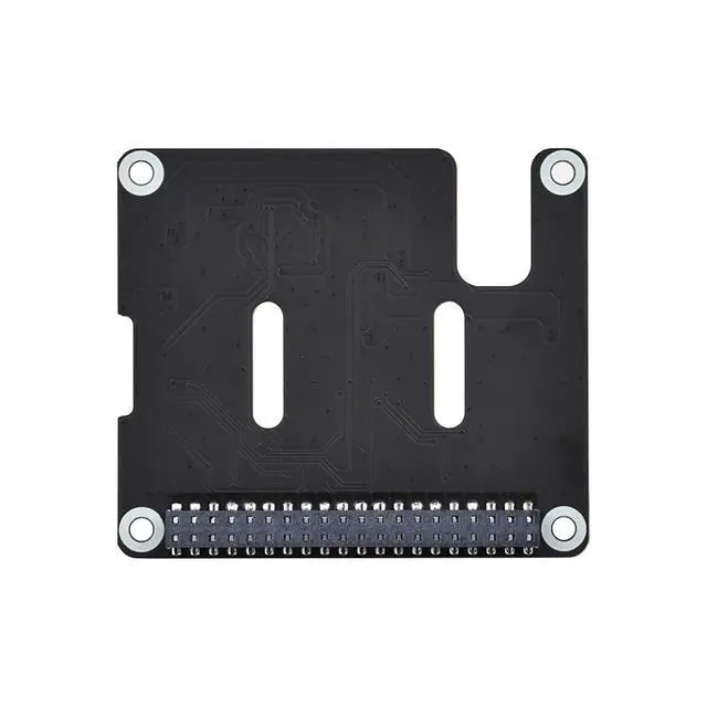 Alt view image 4 of 7 - PCIe to 2-CH PCIe HAT Adapter for Raspberry Pi 5, Gen2 FFC Board