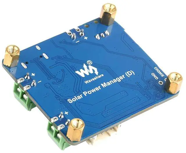 Alt view image 2 of 6 - Solar Power Manager Module (D) Fits Raspberry Pi/Jetson Nano/Arduino Supports Type-C Power Adapter or 6V~24V Solar Panel with Battery Holder (Not Include 18650)