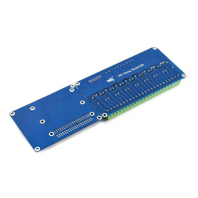 Alt view image 4 of 7 - Raspberry Pi Expansion Board 8-Channel Relays Loads up to 5A 250V AC or 5A 30V DC for Pi A+/B+/2B/3B/3B+/4B SPDT-NO,NC Contact Form 6mA per Channel Supports Jetson Nano