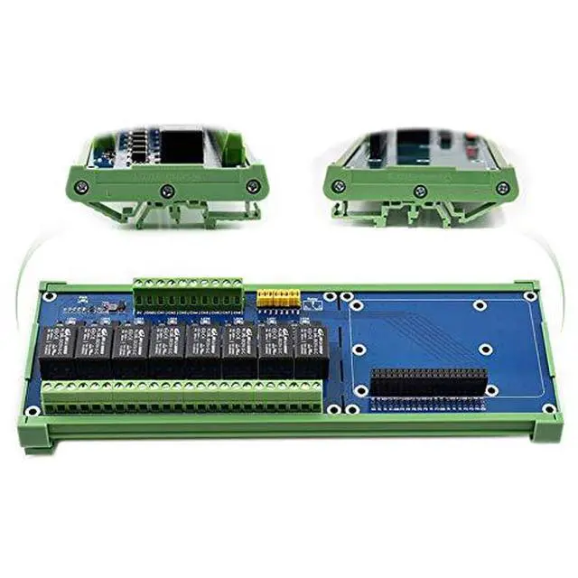 Alt view image 6 of 7 - Raspberry Pi Expansion Board 8-Channel Relays Loads up to 5A 250V AC or 5A 30V DC for Pi A+/B+/2B/3B/3B+/4B SPDT-NO,NC Contact Form 6mA per Channel Supports Jetson Nano