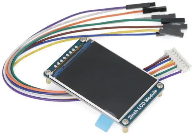 Main image of 2 Inch LCD Display for Raspberry Pi 4B+ 4B 3B+ 3B 2B+ Zero W WH 2 W Jetson Nano Ardui IPS Screen 240×320 Onboard Driver ST7789 SPI Interface Small Raspberry Pi Screen