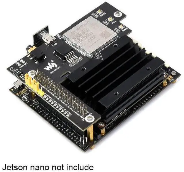 Alt view image 3 of 6 - SIM7600G-H 4G HAT for Jetson Nano 4G/3G/2G/GNSS Expansion Board Global Applicable Supports Global LTE CAT4 up to 150Mbps