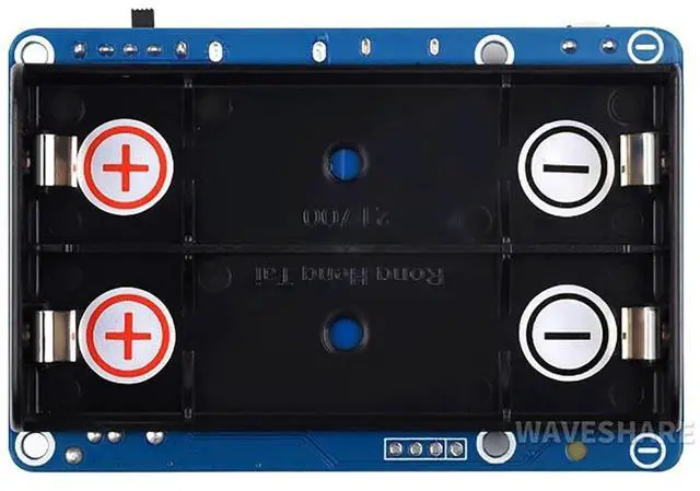 Main image of UPS HAT (D) for Raspberry Pi 4B 3B+ 3B, etc Supports 21700 Li Battery (NOT Included) Pogo Pins Connector Charging and Power Output at The Same Time 5V