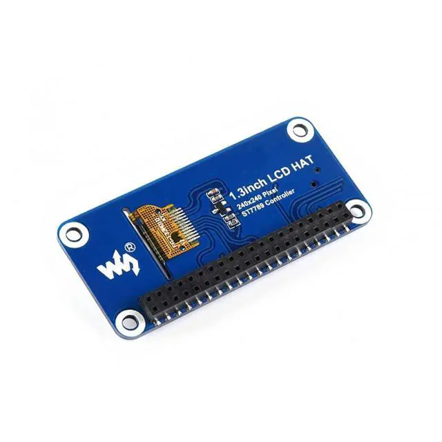 Alt view image 2 of 5 - 240x240, 1.3inch IPS LCD Display HAT for Raspberry Pi 4B+ 4B 3B+ 3B 2B+ Zero W WH 2 W