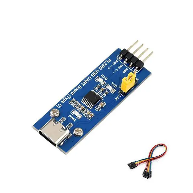 Main image of PL2303 USB to UART (TTL) Communication Module, USB-C Connector,Adopts PL2303GS New Version Device,Compatible 1.8V/2.5V/3.3V/5V Logic Level